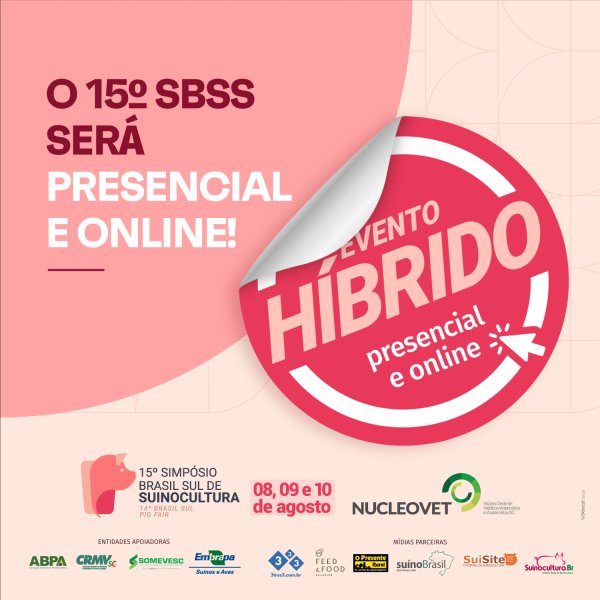Nucleovet abre inscri��es para participa��o online no 15� SBSS