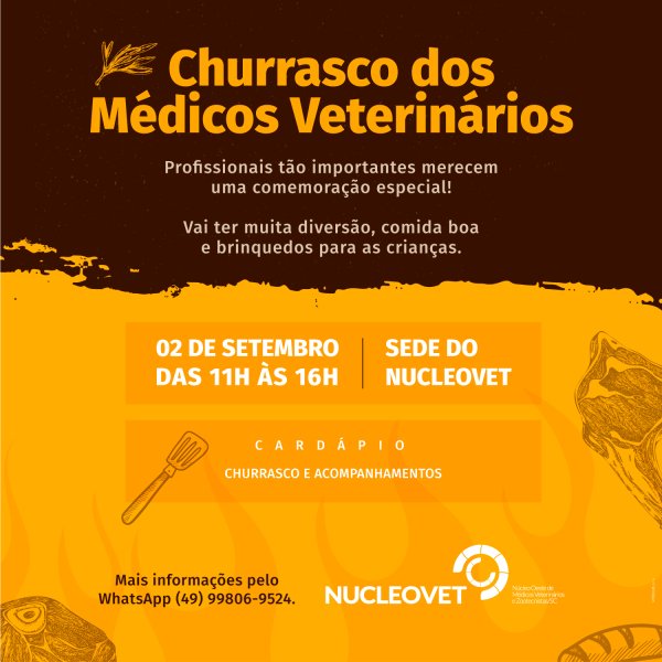 Nucleovet comemora Dia do M�dico-Veterin�rio