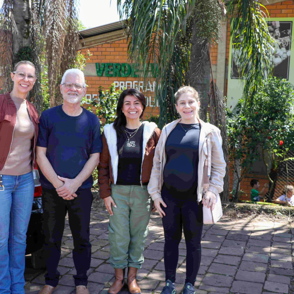 Nucleovet visita Verde Vida e acompanha projetos sociais em Chapec&oacute;