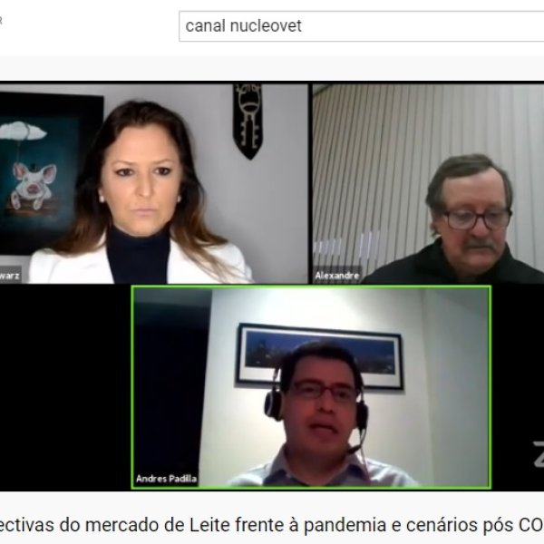 LIVE NUCLEOVET : Analista apresentou perspectivas para mercado do leite