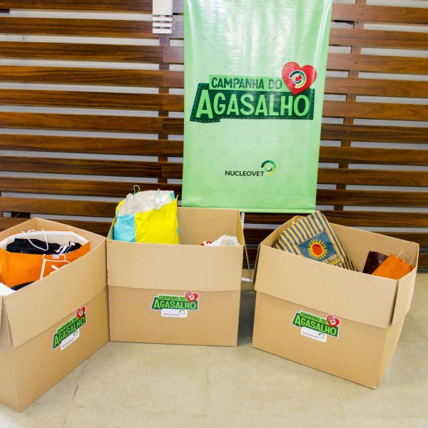 Nucleovet estimula associados para participar da campanha do agasalho