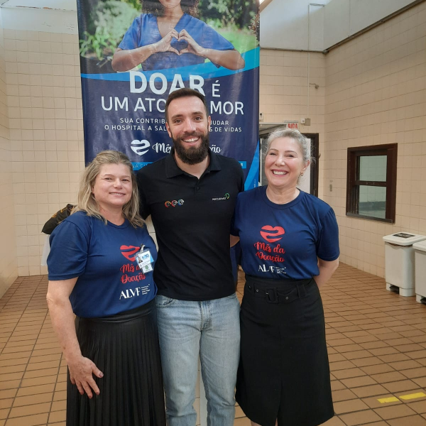 Nucleovet presente em confraterniza��o do Dia do Doador