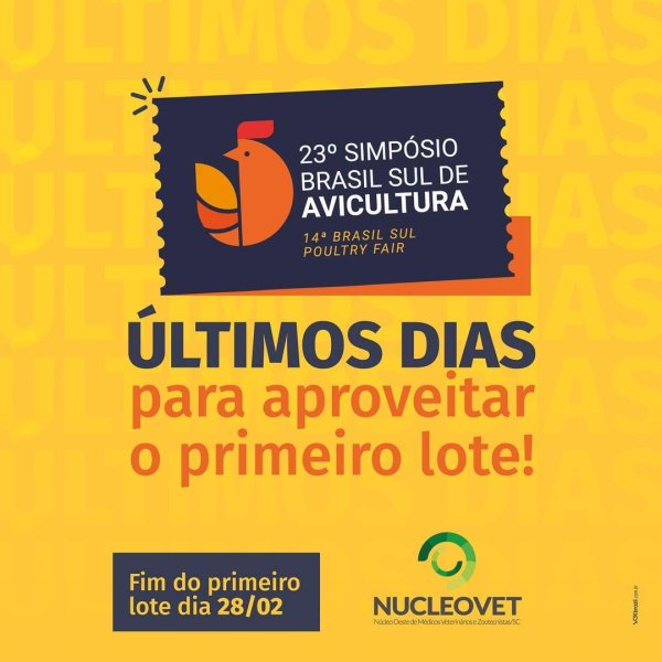 23� SBSA: primeiro lote das inscri��es encerra nesta ter�a-feira