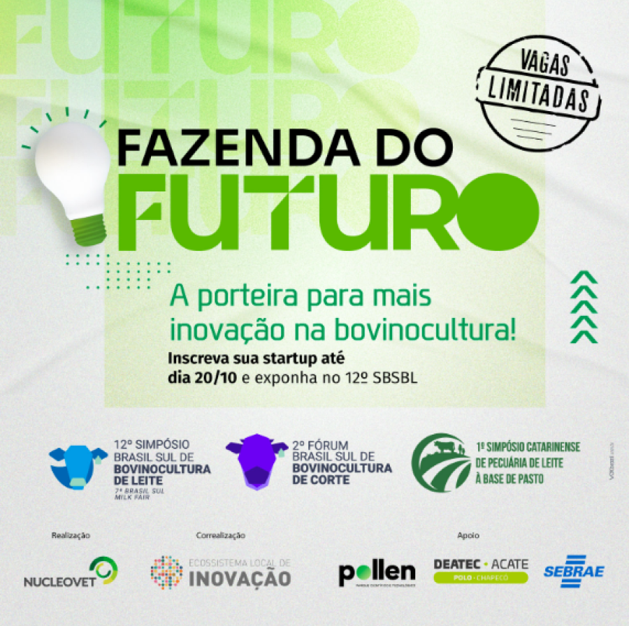 Fazenda do Futuro abre portas para startups de bovinocultura