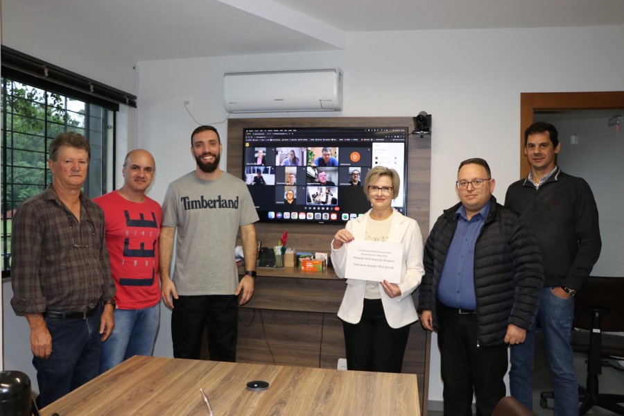 Nucleovet doa renda da loja de produtos do SBSS ao Hospital da Crian&ccedil;a de Chapec&oacute; 
