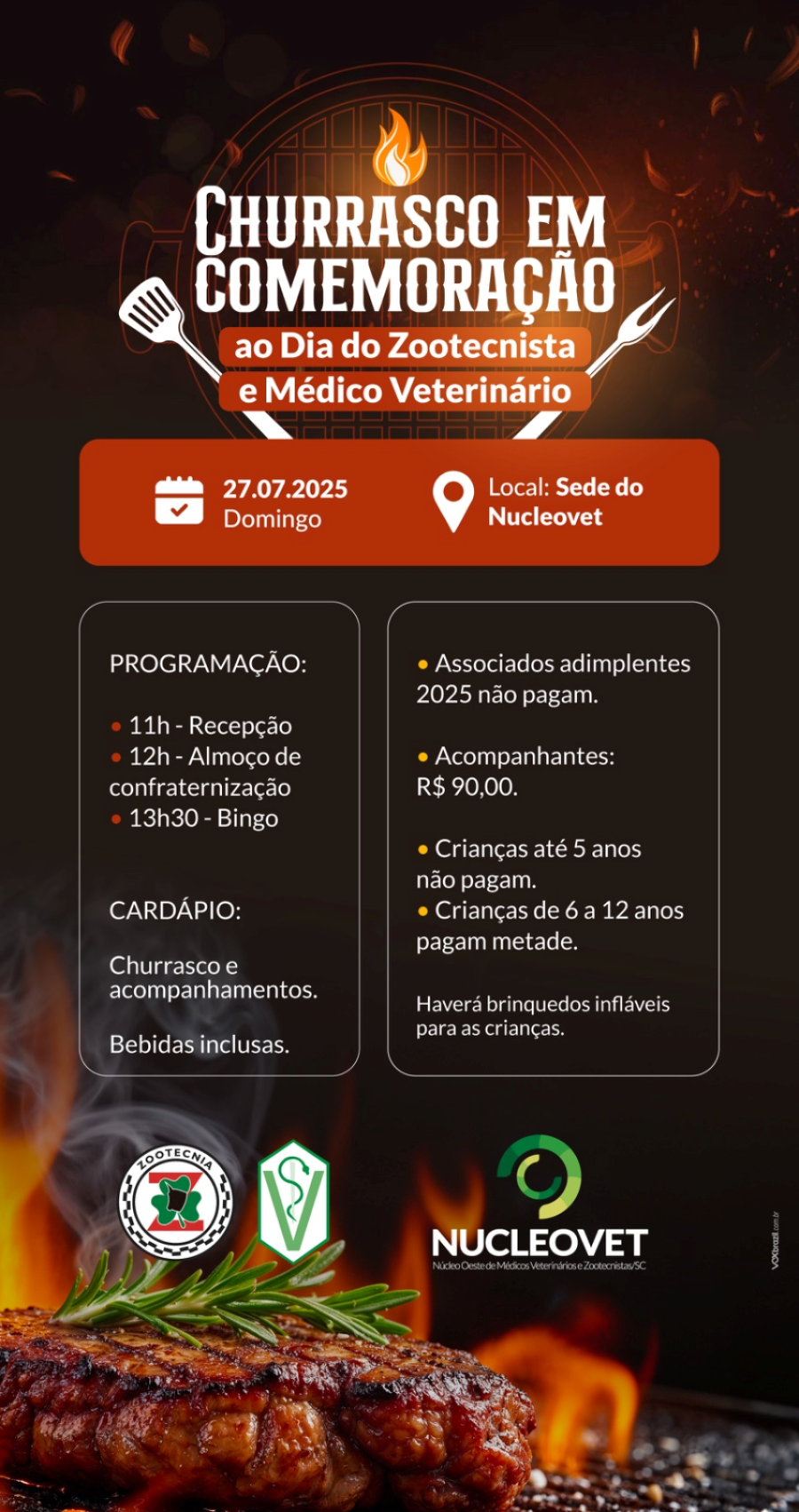 Encontro para celebrar M&eacute;dicos Veterin&aacute;rios e Zootecnistas: for&ccedil;a do campo e da cidade