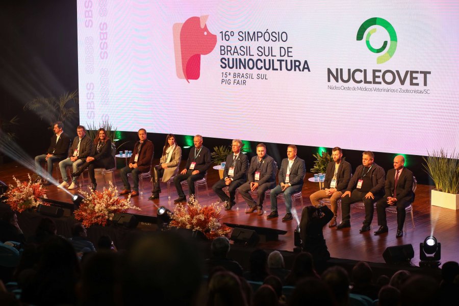 Simp&oacute;sio Brasil Sul de Suinocultura inicia nesta ter&ccedil;a-feira (12), em Chapec&oacute; 