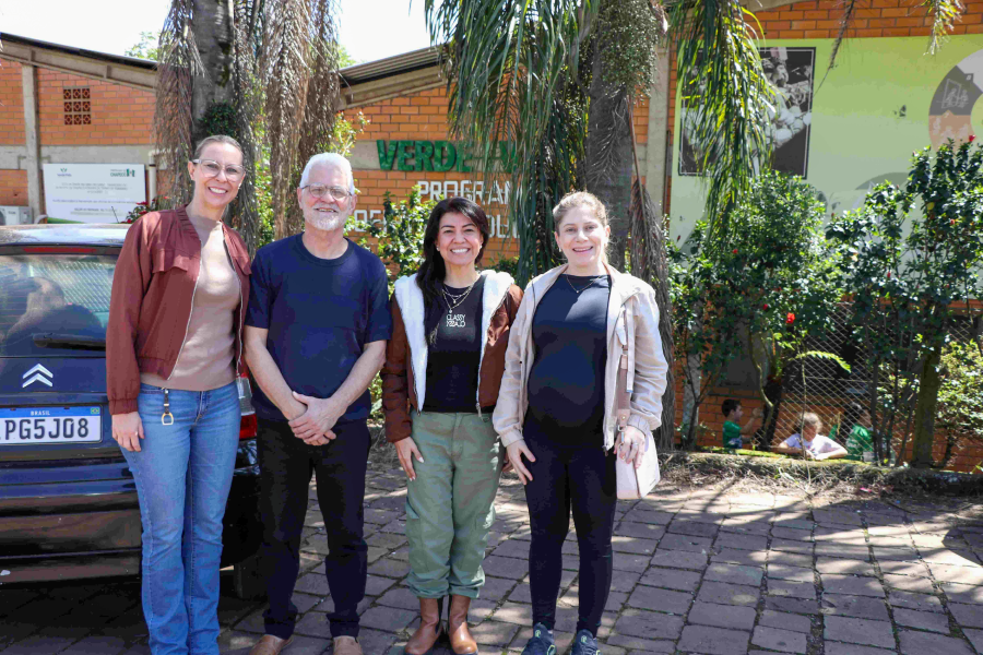Nucleovet visita Verde Vida e acompanha projetos sociais em Chapec&oacute;