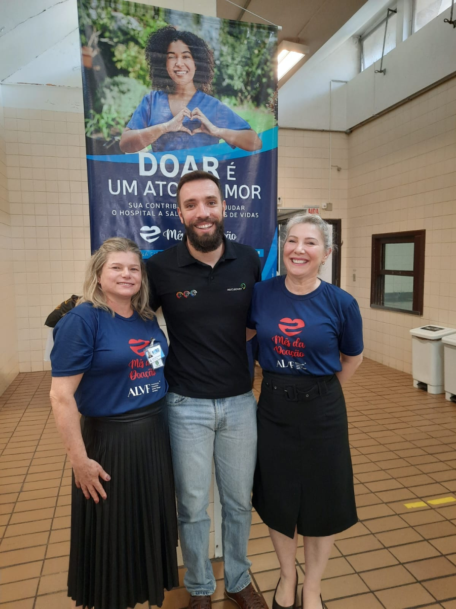 Nucleovet presente em confraterniza&ccedil;&atilde;o do Dia do Doador