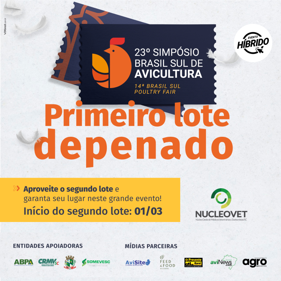 Segundo lote das inscri&ccedil;&otilde;es para o 23&ordm; SBSA seguem at&eacute; o dia 20 de mar&ccedil;o