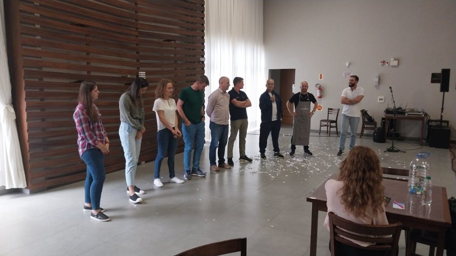 Recep&ccedil;&atilde;o aos novos integrantes!