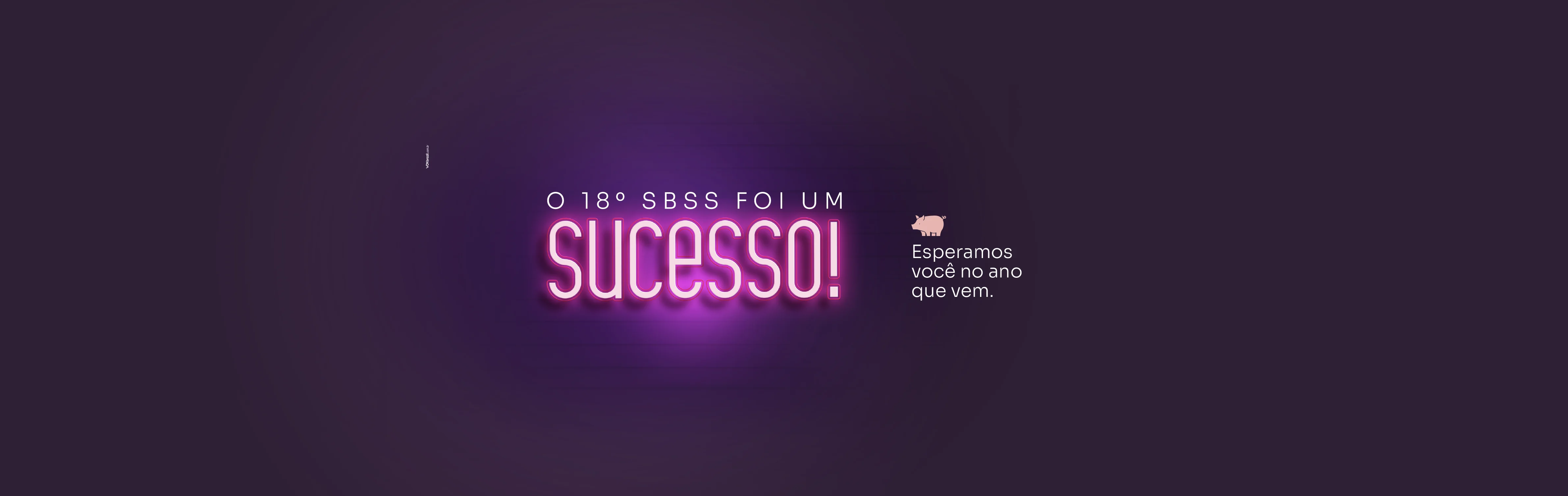 O 18º SBSS foi um sucesso! Esperamos você no ano que vem.