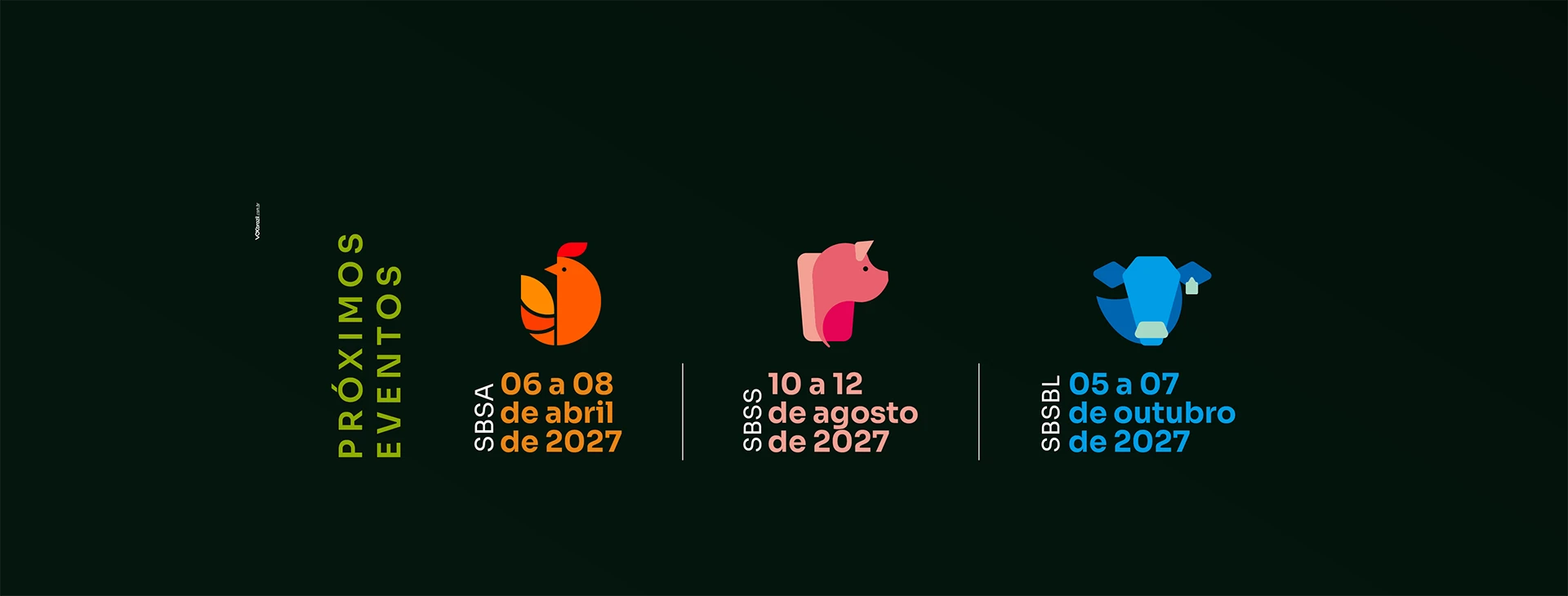 Simpósios Brasil Sul de Avicultura, Suinocultura e Bovinocultura de Leite